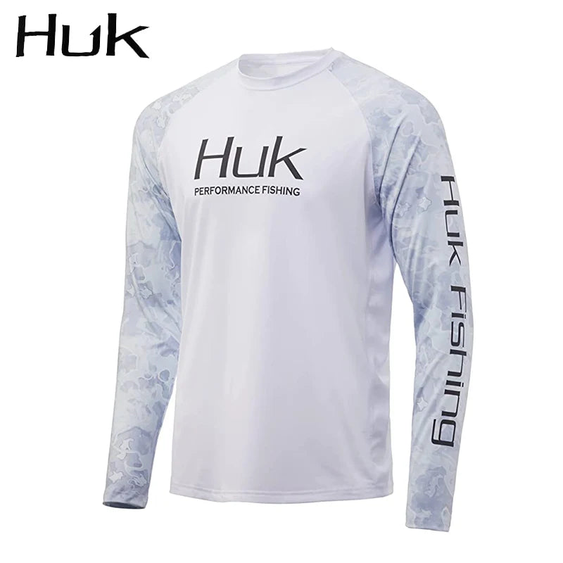 Fishing Shirts Men Long Sleeve Crewneck Sweatshirt Outdoor Uv Protection Breathable  NEW Fishing Clothing Camisa Pesca