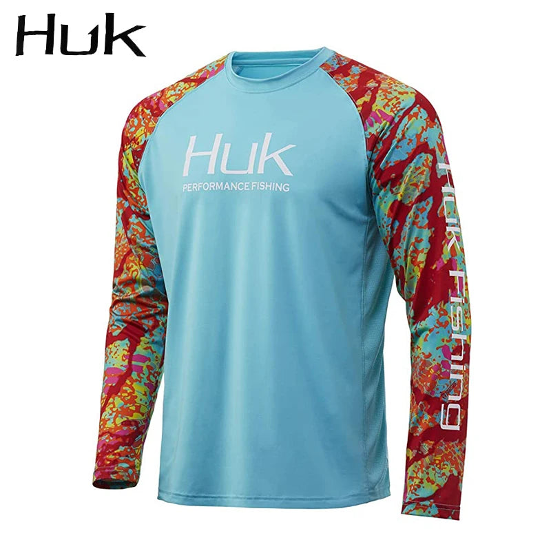 Fishing Shirts Men Long Sleeve Crewneck Sweatshirt Outdoor Uv Protection Breathable  NEW Fishing Clothing Camisa Pesca