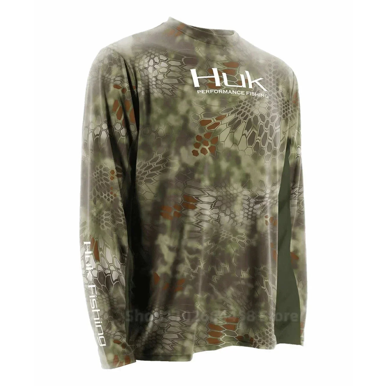 HUK Men's UPF 50+ Long Sleeve Performance Fishing Hoodie