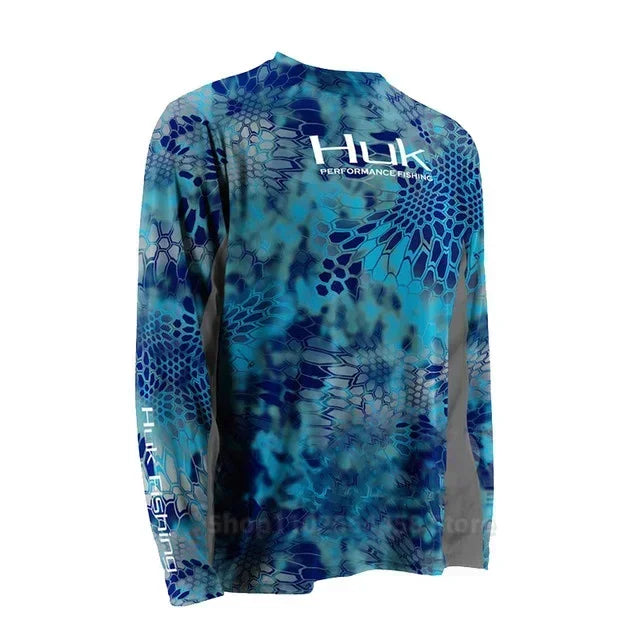 HUK Men's UPF 50+ Long Sleeve Performance Fishing Hoodie