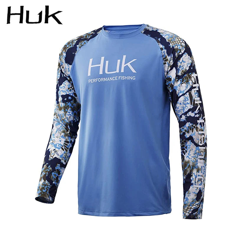 Fishing Shirts Men Long Sleeve Crewneck Sweatshirt Outdoor Uv Protection Breathable  NEW Fishing Clothing Camisa Pesca
