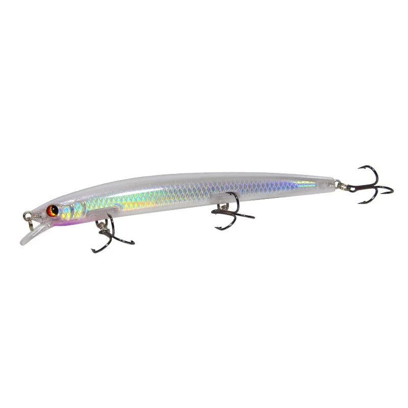 1Pc Floating Minnow Fishing Lures Long Casting Hard Baits Trolling Wobblers on Pike Crankbait Carp Tackle