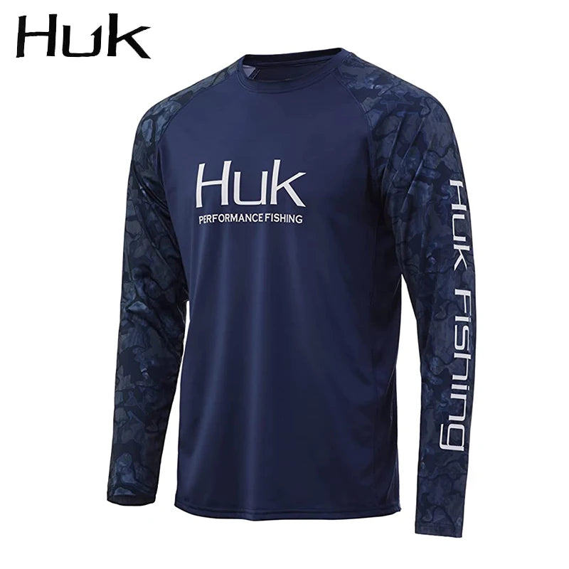 Fishing Shirts Men Long Sleeve Crewneck Sweatshirt Outdoor Uv Protection Breathable  NEW Fishing Clothing Camisa Pesca