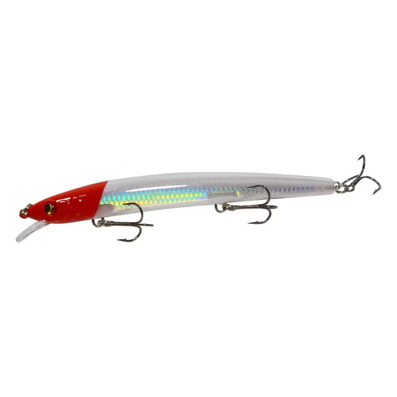 1Pc Floating Minnow Fishing Lures Long Casting Hard Baits Trolling Wobblers on Pike Crankbait Carp Tackle