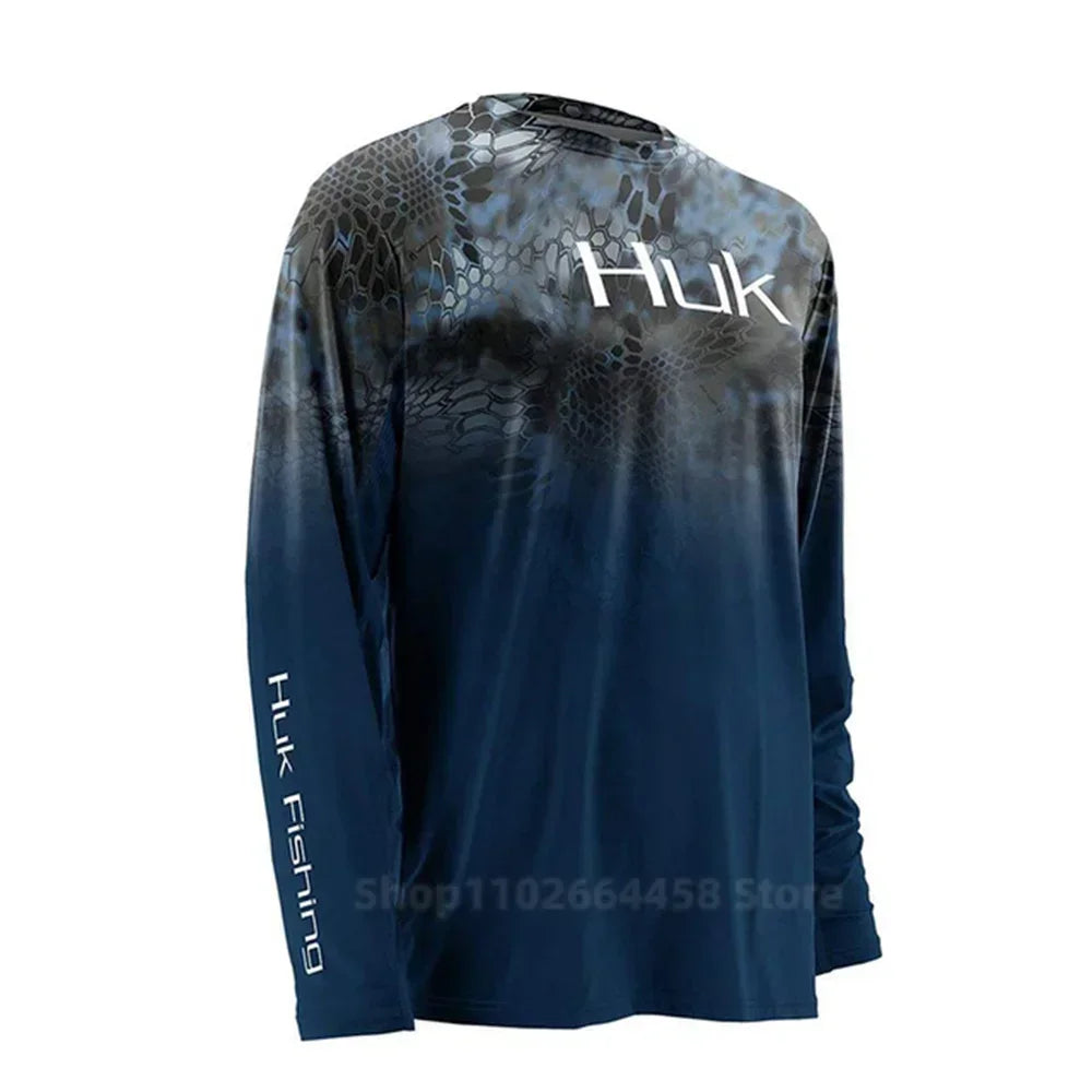 HUK Men's UPF 50+ Long Sleeve Performance Fishing Hoodie