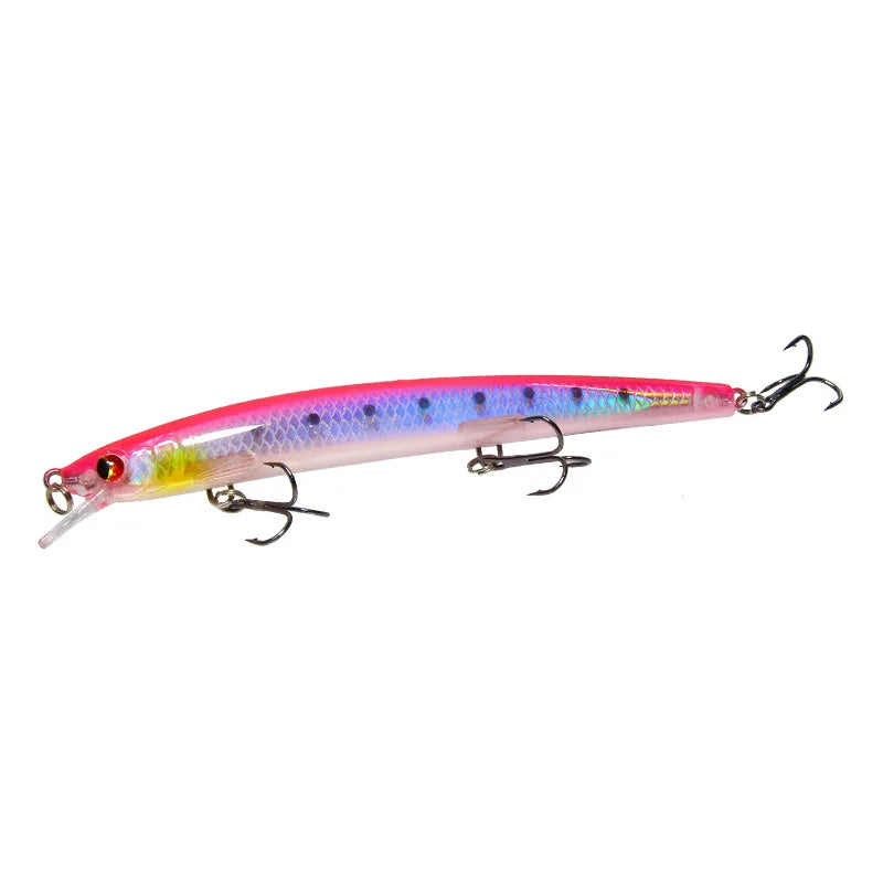 1Pc Floating Minnow Fishing Lures Long Casting Hard Baits Trolling Wobblers on Pike Crankbait Carp Tackle