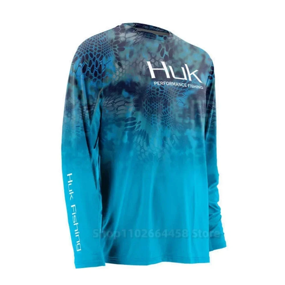 HUK Men's UPF 50+ Long Sleeve Performance Fishing Hoodie