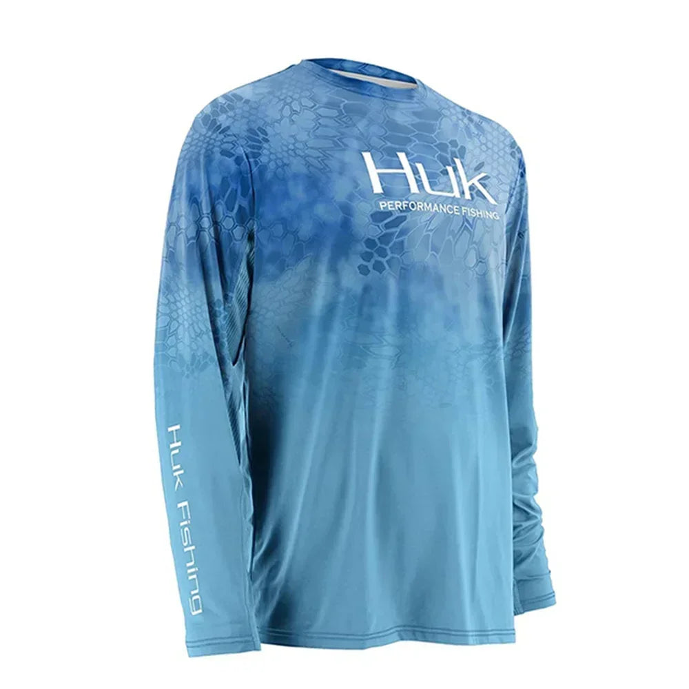 HUK Men's UPF 50+ Long Sleeve Performance Fishing Hoodie
