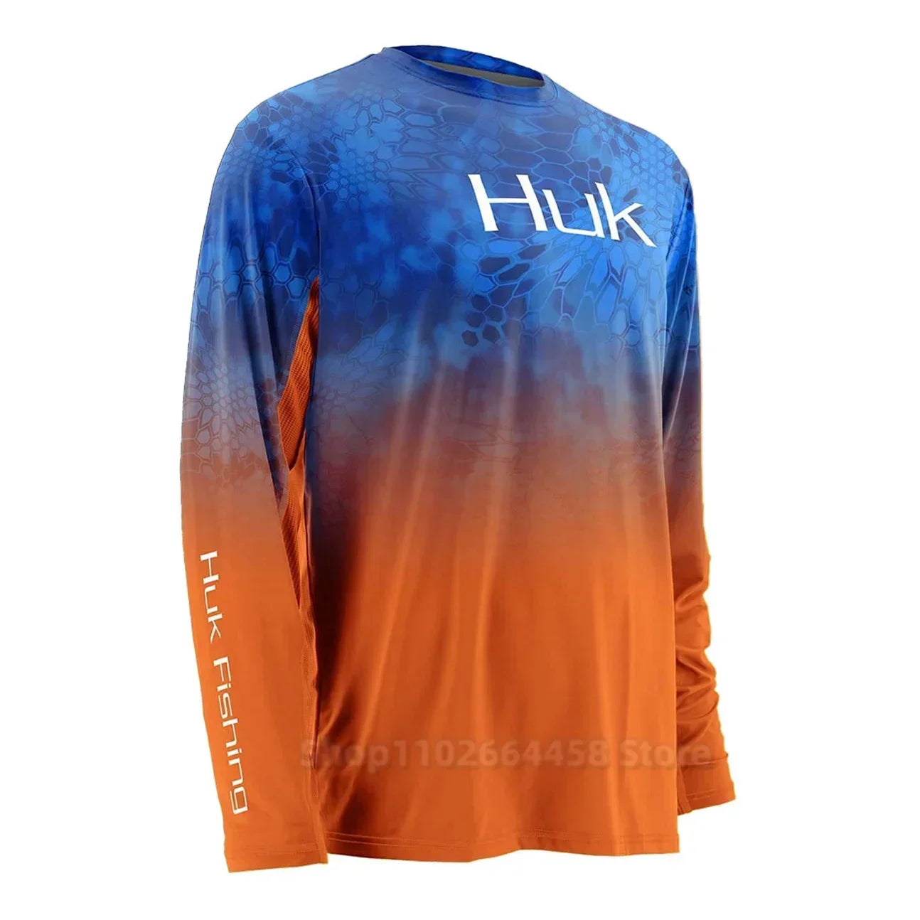 HUK Men's UPF 50+ Long Sleeve Performance Fishing Hoodie