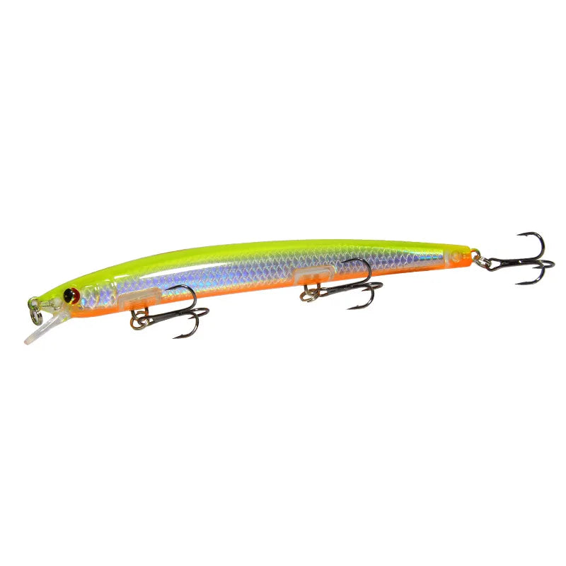 1Pc Floating Minnow Fishing Lures Long Casting Hard Baits Trolling Wobblers on Pike Crankbait Carp Tackle